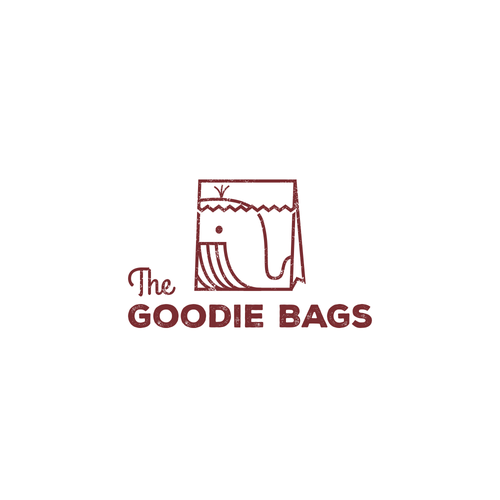 Bag brand with the title 'vintage line-art goodie bag'