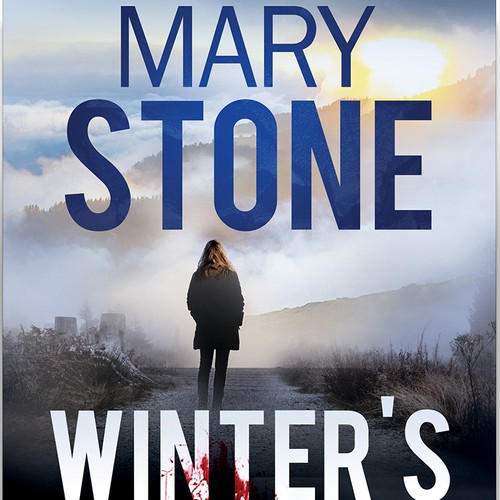Crime book cover with the title 'Winter's Mourn'