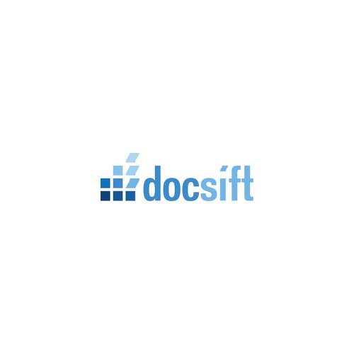 Document design with the title 'A logo for Docsift'