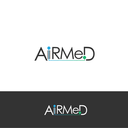 Statistics logo with the title 'Winning design - for Artificial Intelligence Health Company - AirMed'