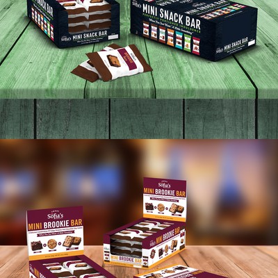 Product packaging (box) for 1.5 Mini Bars