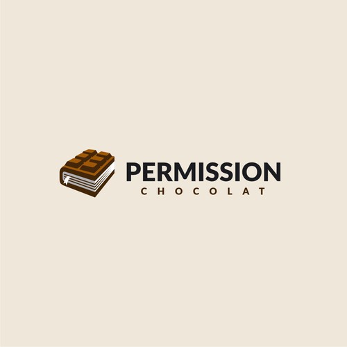 Chocolate logo with the title 'Logo for a publishing company'