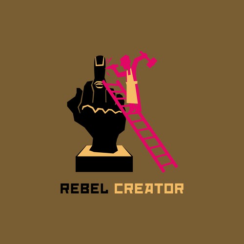 Convention design with the title 'Thought Provoking Podcast Cover'