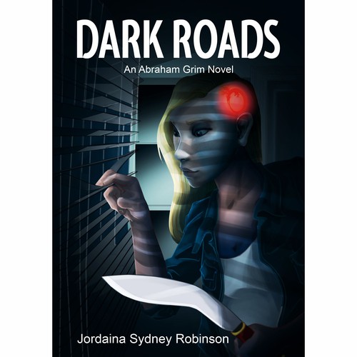 Noir book cover with the title 'Illustration'