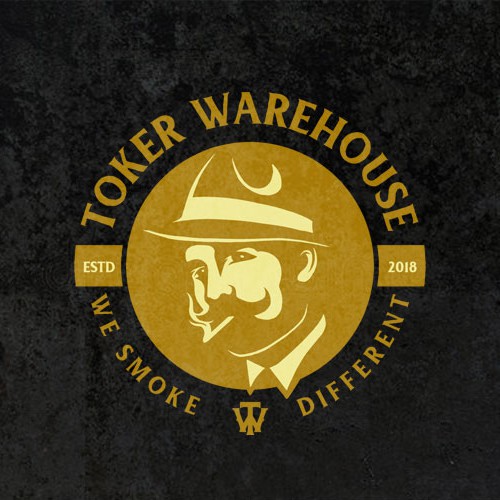 Smoking logo with the title 'Toker Warehouse'