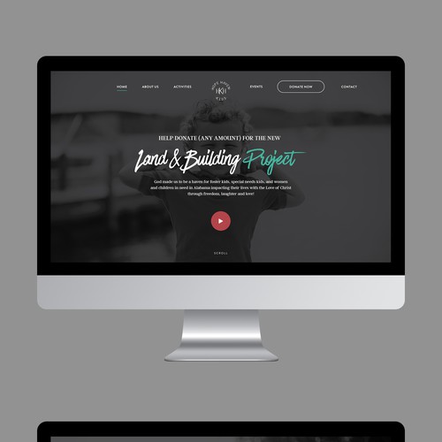 Colorful website with the title 'Website'