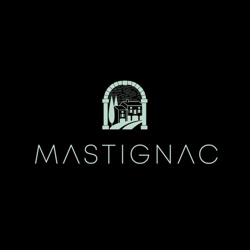 Travel brand with the title 'Mastignac'