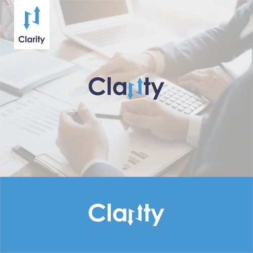 Scale logo with the title 'Finance Logo for Clarity '
