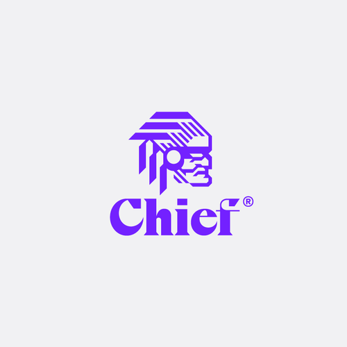 Indian design with the title 'Chief Logo Design'