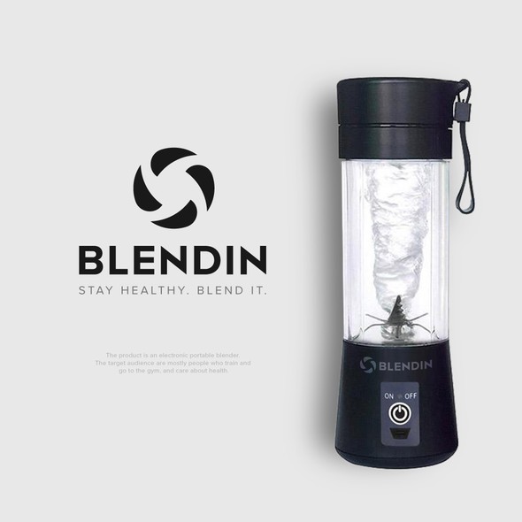 Blender logo with the title 'BLENDIN'