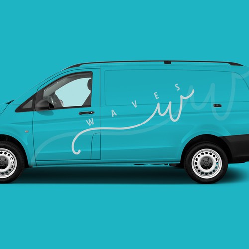 Kuwait design with the title 'Logo dsign for Waves beach in Kuwait'