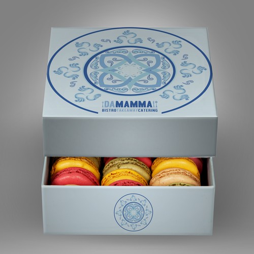 Sweets packaging with the title 'Create the next product packaging for DA Mamma'