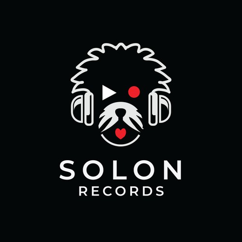 Recording studio logo with the title 'SOLON'