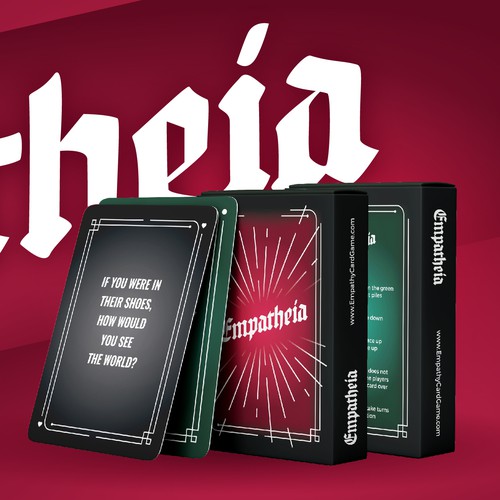 Playing card design with the title 'Playing Card Design and Branding'