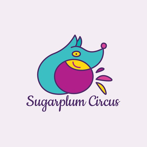 Plum logo with the title 'Logo'