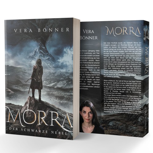 Book cover with the title 'Morra'