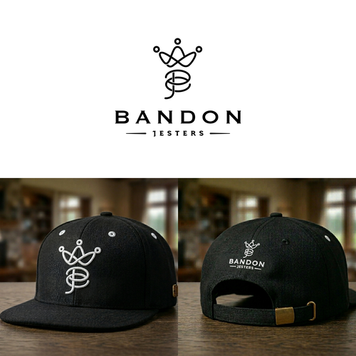 Clown logo with the title 'Golf logo design'