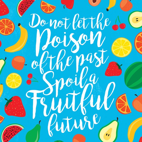 Typographic design with the title 'Poster'