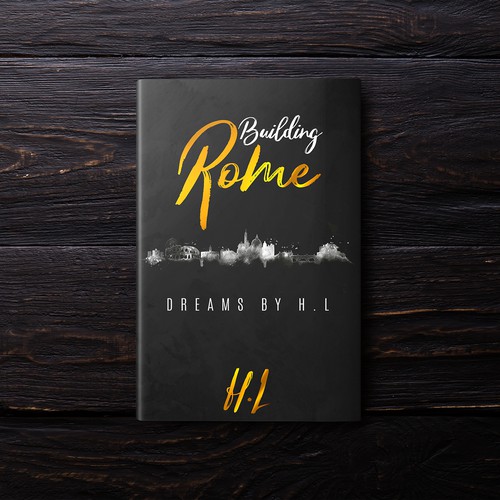 Kindle book cover with the title 'Building Rome'