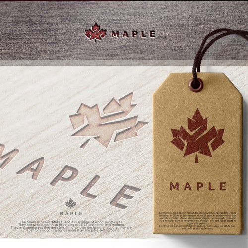 Maple design with the title 'Maple Brand Image.'