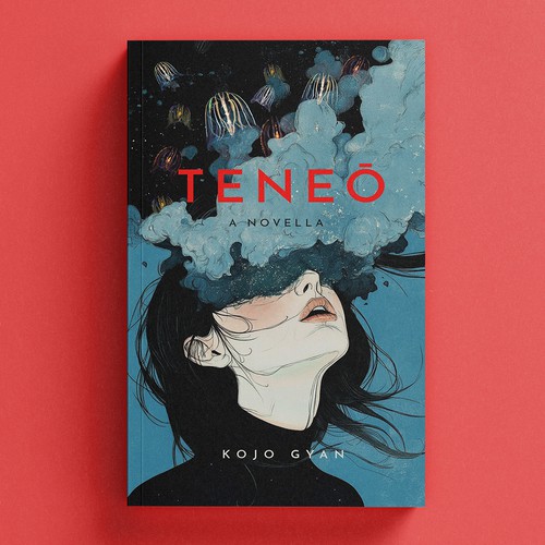 Science-fiction book cover with the title 'Teneo '