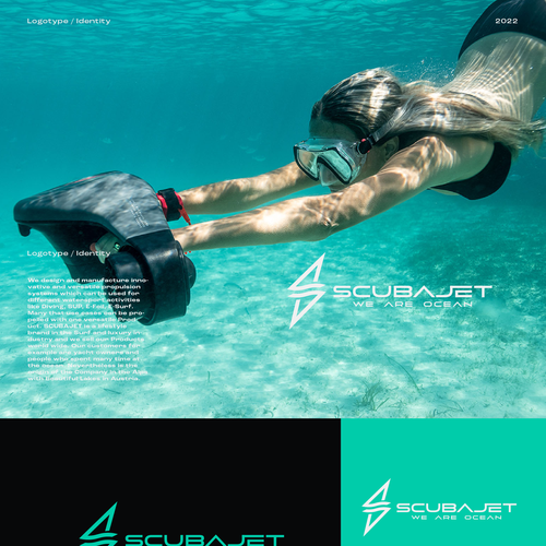 Ocean brand with the title 'Water propulsion systems.'