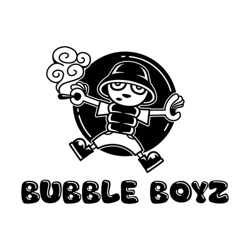 Boy logo with the title 'Bubble Boys'