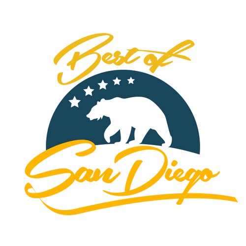 San Diego logo with the title 'Logo San Diego'