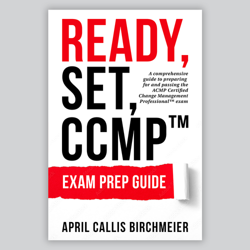 Bestseller book cover with the title 'Need bestseller READY, Set, CCMP™ ebook cover'