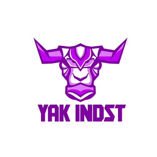 Mechanical logo with the title 'Yak Indst'