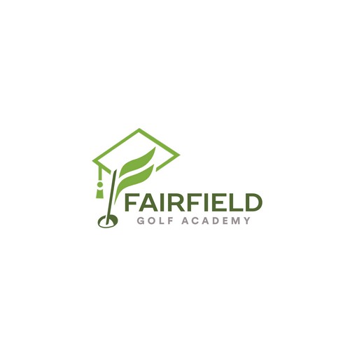 Academy logo with the title 'Logo for Fairfield Golf Academy'