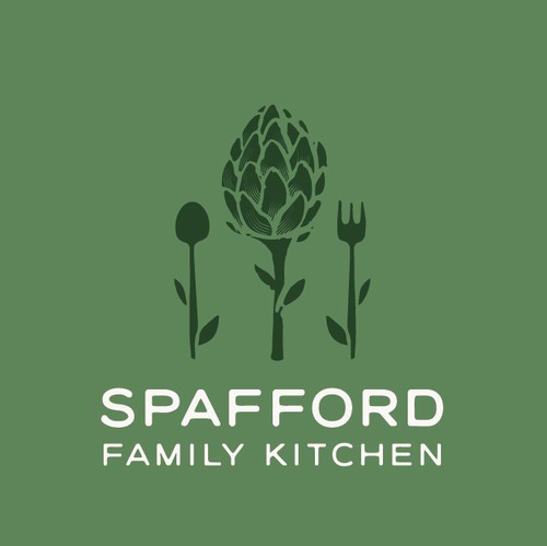Cooking design with the title 'Spafford Family Kitchen'