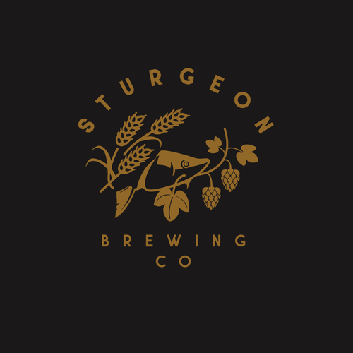 Beer brand with the title 'Modern logo for brewery'