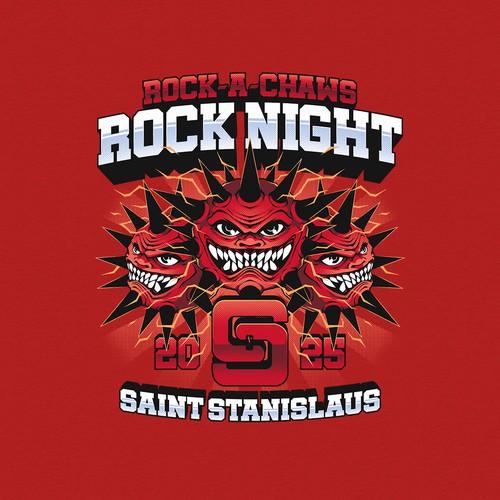 Event t-shirt with the title 'Rock the Design'