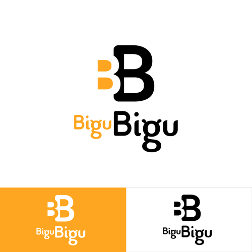 Commercial logo with the title 'BiguBigu'