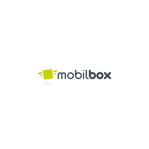 Storage design with the title 'Logo Design for MobilBox'