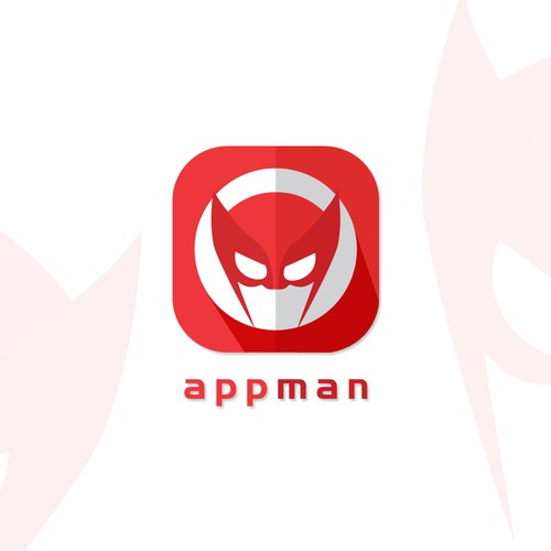 Entertainment brand with the title 'Flat Minimalist Look - app design'