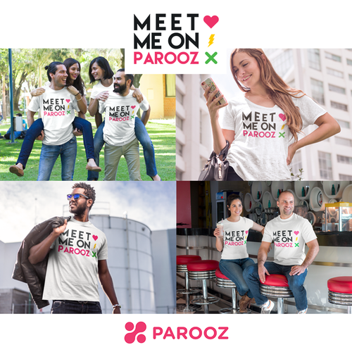 Club t-shirt with the title 'T shirt Parooz'