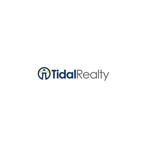 Lighthouse logo with the title 'Logo Design for Tidal Realty'