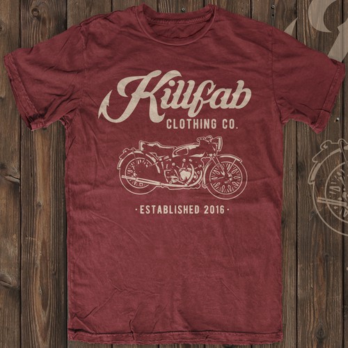 Automotive t-shirt with the title 'KILLFAB'