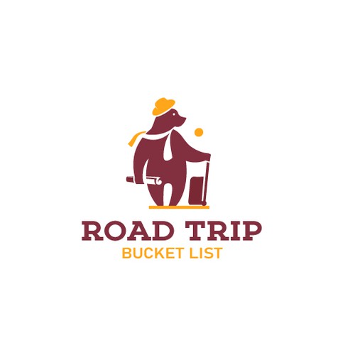 Road trip logo with the title 'Pictorial Mark'