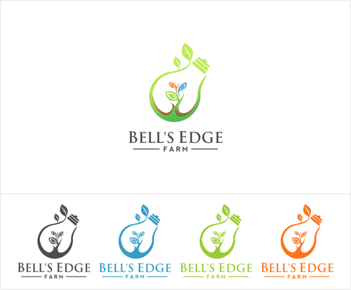 Excellence design with the title 'modern logo design for innovative organic farm'