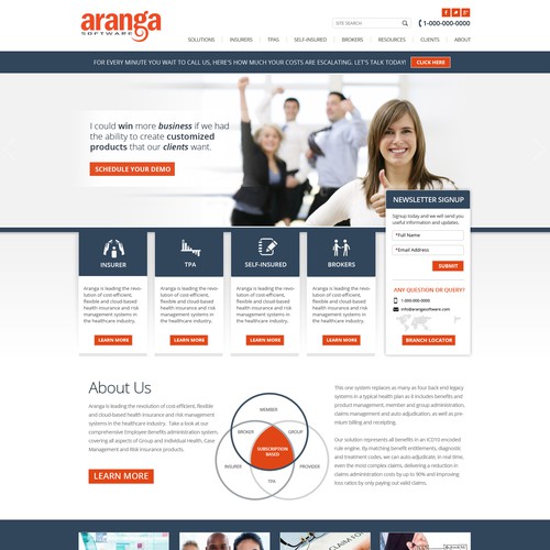 Corporate website