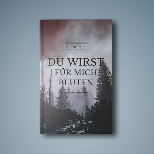 Photography book cover with the title 'Du Wirst Für Mich Bluten'
