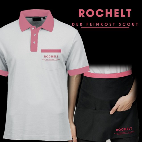 Polo shirt design with the title 'polo shirt concept'