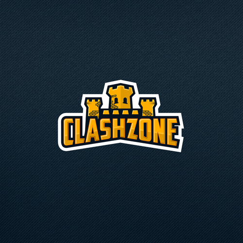 Game brand with the title 'Clash Zone'