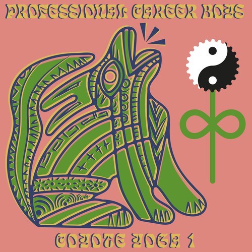 Coyote design with the title 'Professional Career Boys Album Cover'