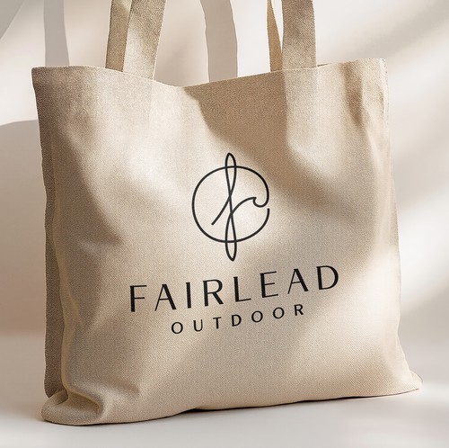 Tropical logo with the title 'Sophisticated monogram logo design for a brand that sells high quality outdoor furniture'