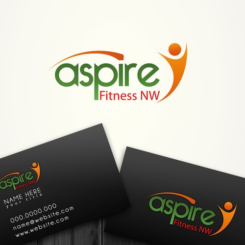 Club design with the title 'Aspire Fitness NW needs a new logo'