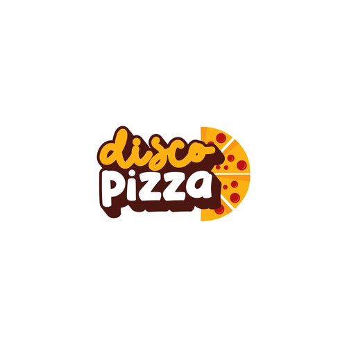 Disco design with the title 'Logo design concept for Disco Pizza'